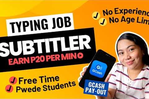 NON-VOICE: EARN P400/20 min. Project | ONLINE JOB as Subtitler: Full Tutorial | GCASH PAYOUT!