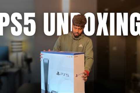 My Wife Gifted me a PlayStation! - PS5 Unboxing