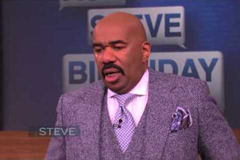 A Birthday Surprise That Left Steve Harvey In Tears