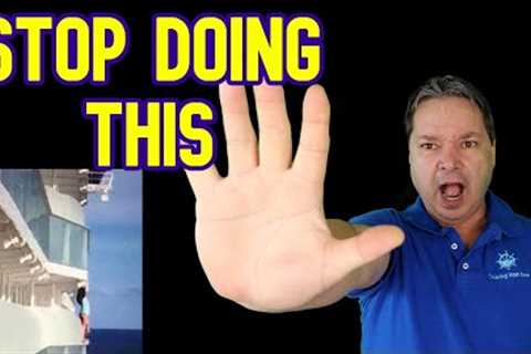 CRUISER ALMOST DIES TAKING A SELFIE - CRUISE NEWS