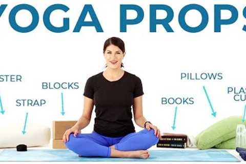 How to use YOGA PROPS (and household items you can use instead)