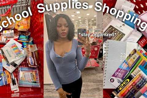 BACK TO SCHOOL SUPPLIES SHOPPING 2023 *Senior year*