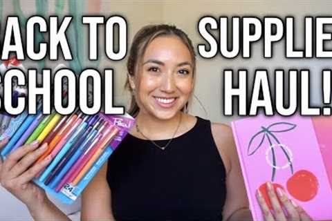 BACK TO SCHOOL SUPPLIES HAUL 2023!!