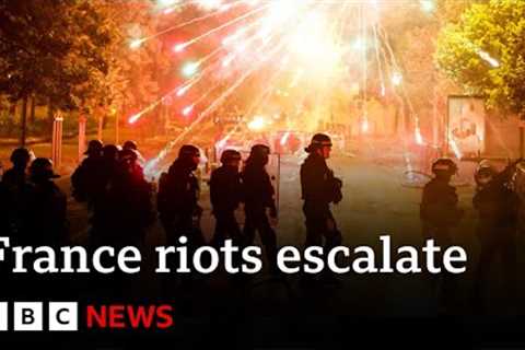 France in crisis as riots escalate - BBC News