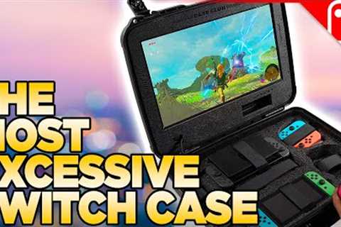 The MOST EXCESSIVE Nintendo Switch Case Ever Review