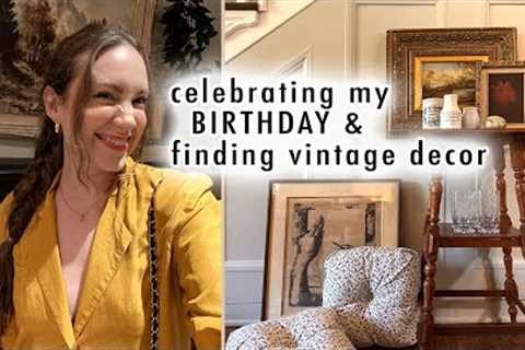 celebrating my BIRTHDAY &amp; finding vintage decor | XO, MaCenna Vlogs