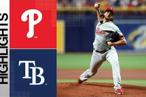Phillies vs. Rays Game Highlights (7/4/23) | MLB Highlights