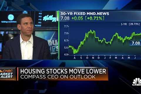 Housing data shows that 7% mortgage rates are the 'new normal,' says Compass' Robert Reffkin