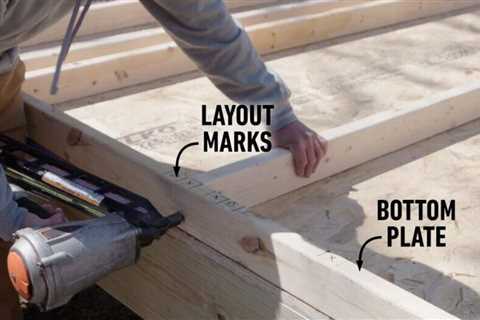 How to frame a structure using energy-saving techniques