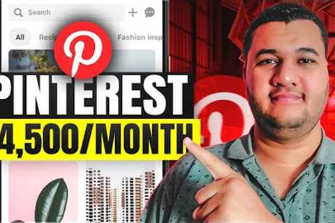 $4500/Month Using Pinterest 10 Minutes A Day! (Make Passive Income Online 2023)