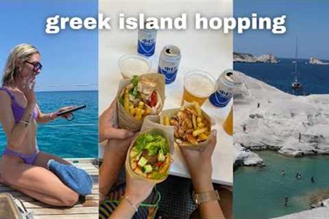 GREEK ISLAND HOPPING | FAMILY HOLIDAY EDITION *pure chaos*