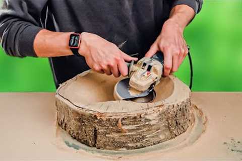Master the Craft: DIY Woodcarving a Sink from a Log | Woodworking Project