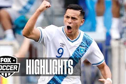Guadeloupe vs. Guatemala Highlights | CONCACAF Gold Cup