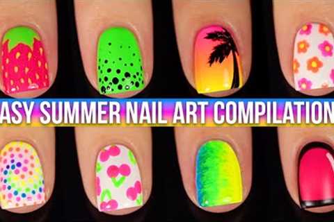EASY Summer Neon Nail Art Design Compilation!  || KELLI MARISSA