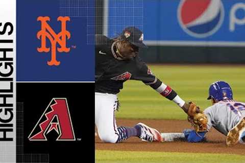 Mets vs. D-backs Game Highlights (7/4/23) | MLB Highlights