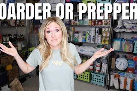 Hoarder VS Prepper | Emergency Long Term Food Storage