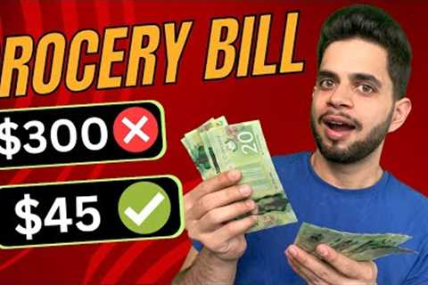 5 Grocery Shopping Hacks for Canadians | Save upto 80% on your grocery bill