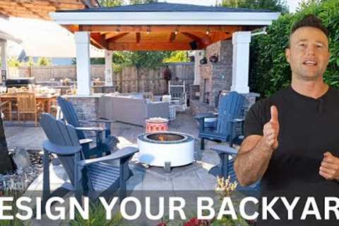 HOW to DESIGN your BACKYARD (DIY LANDSCAPE DESIGN)
