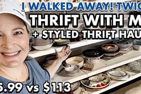 Come THRIFTING/THRIFT WITH ME &amp; I’LL SHARE MY STYLED THRIFT HAUL! We’re not going to GOODWILL!