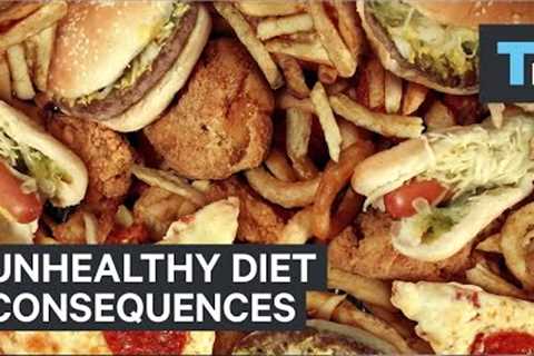 Unhealthy diet consequences