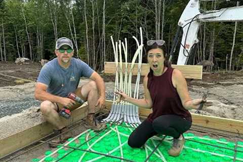 All of THIS for CONCRETE... Building Our OFF GRID Workshop