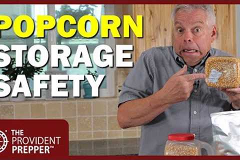 Food Scientist Expounds on Long-Term Popcorn Storage Safety