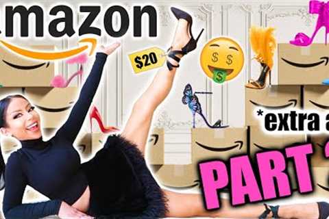 The Most Extra Amazon Shoe Haul Ever *AGAIN!*