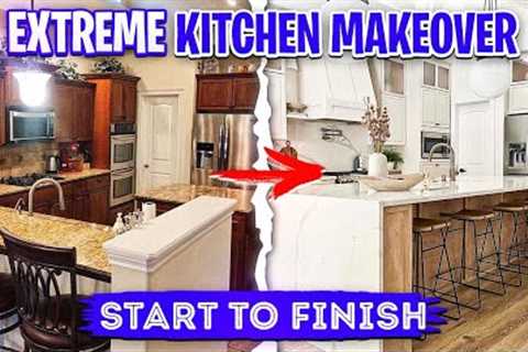 DIY Kitchen Makeover + START TO FINISH