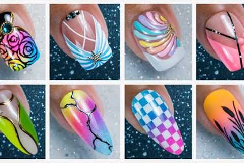 Top 10 New Nail Designs 2023 | Best Colorful Nail Art Ideas Compilation
