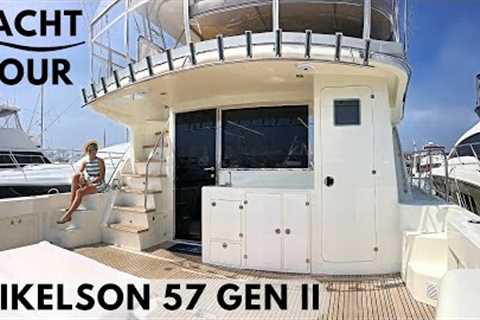 $1,999,000 2020 MIKELSON 57' GEN II Sportfisher MOTOR YACHT Tour Boat WALKTHROUGH &amp; SPECS..