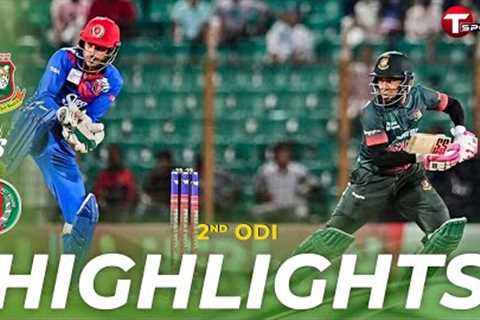 Highlights | HD | Bangladesh vs Afghanistan | 2nd ODI | T Sports