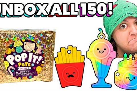 Unboxing ALL 150 Fidget Toys Mystery Boxes Surprises!