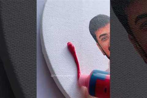 Painting Cutest Wedding Gift 😱 #shorts