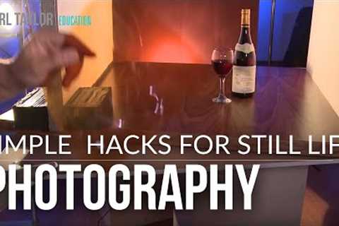 Product Photography, still life photography HACK by Karl Taylor