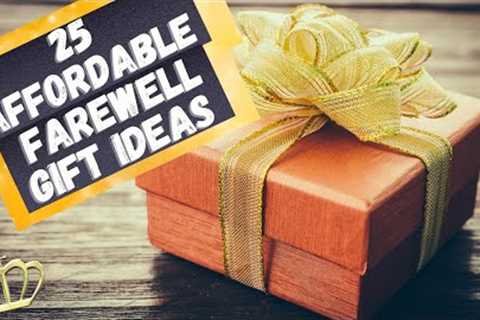 25  Best Farewell Gift Ideas For Colleagues