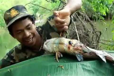 catching fish for cooking|| Eating delicious|| Guzel Entertainment.