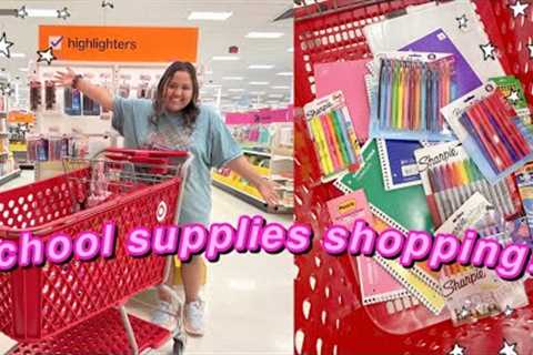 back to school supplies shopping 2023!