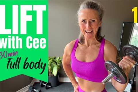 30 min FULL BODY DUMBBELL WORKOUT at home