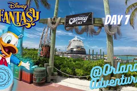 We had the BEST Day at Castaway Cay! | Day 7 Disney Fantasy 2023