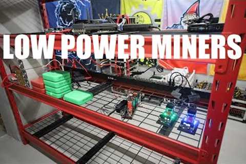 Introducing my Red Miscellaneous Crypto Mining Rack.