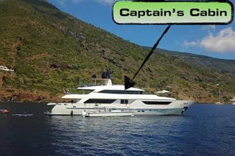 CAPTAIN'S CABIN ON A SUPER YACHT (Captain's Vlog 120)