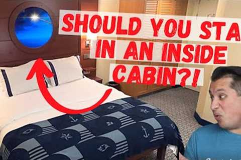 We stayed in a Disney Cruise Line INSIDE Cruise Cabin (Would we ever do it again?)