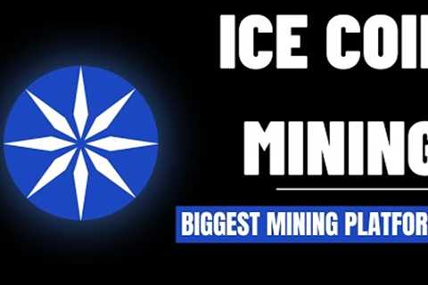 Biggest mining project.Ice crypto mining.New mining app of 2023.
