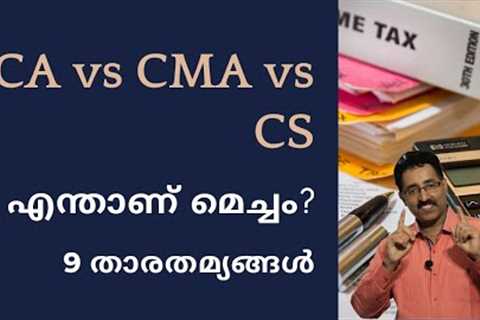 COMPARISON OF CA,CS &amp; CMA-ACCOUNTING AND FINANCE PROFESSIONAL COURSES|CAREER PATHWAY|Dr BRIJESH ..