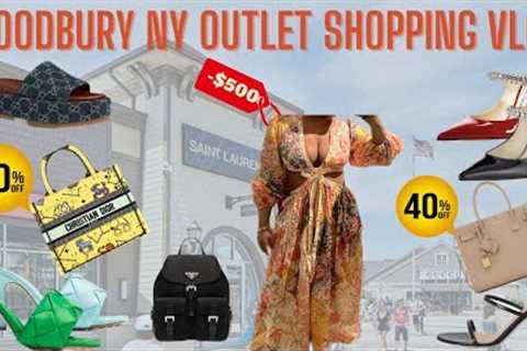 Let's Go Luxury Shopping! Woodbury Common Outlets| Gucci, Saint Laurent, Bottega, Dior, Prada, etc.