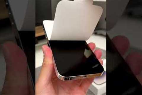 [ a s m r ] iPhone 14 Pro Max Unboxing (Silver)