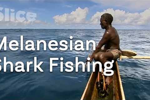 Bare-handed shark fishing | SLICE