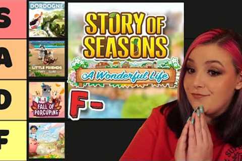 Ranking EVERY Cozy Game I Played Last Month From Best to Worst!!