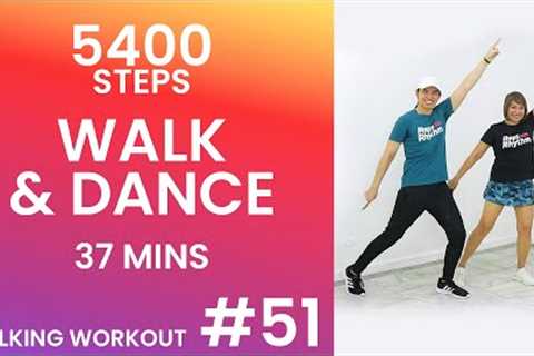SUPER FUN CARDIO with MOM • 5400 Steps  • 128-160 BPM • Walking Workout #51 • Keoni Tamayo