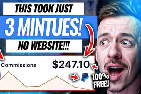 Earn +$180 In SINGLE Day Using This 3-MINUTE Method! NO Website OR Experience (Make Money Online)